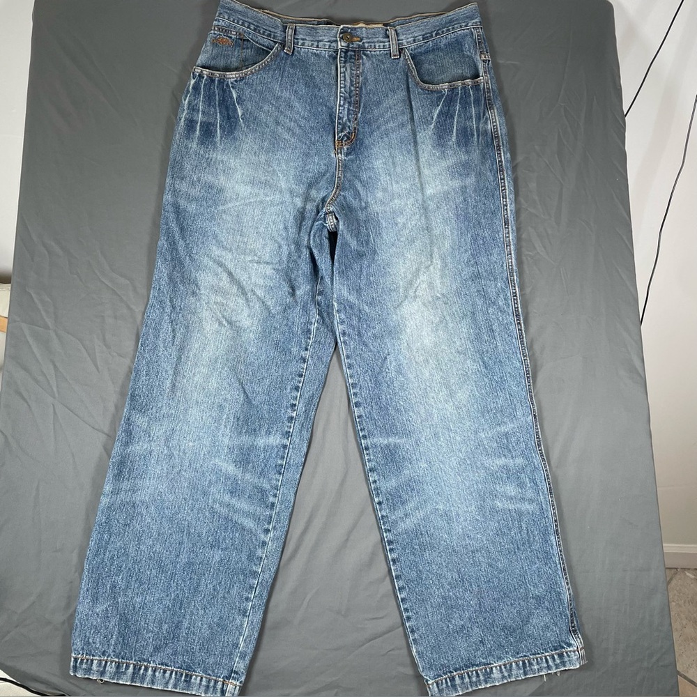 State Property Jeans Men's Size 38 Workwear Indigo Dyed Utility Blue